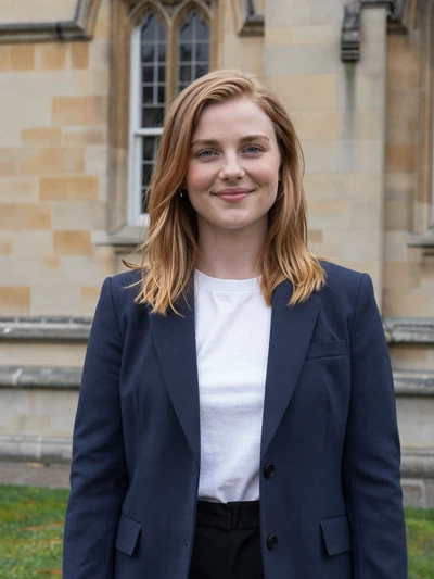 Amelia, 29, a strawberry blonde British woman near Oxford University