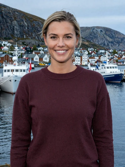 Sigrid, 34, a warm Norwegian woman on the Tromsø Arctic waterfront