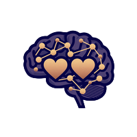 AI-powered cultural compatibility matching algorithm icon